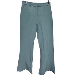 Sies Marjan Kick Flare Crop Pants Size 0 Corporate Wear Formal Fancy Green